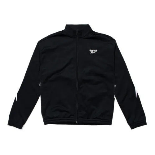 Reebok Jackets Men's Black Stand Collar Moderate Other