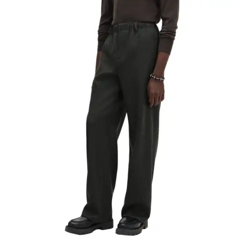 HERMES Casual Pants Men's Khaki Moderate Straight Fit Pants