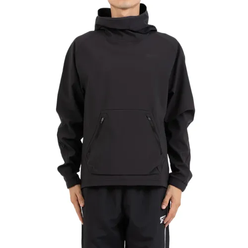 Reebok Sweatshirts Men's Black Hooded Moderate
