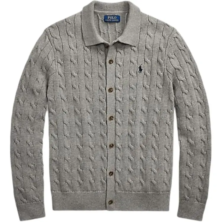 Polo Ralph Lauren FW25 Knitwear Standard Men's Gray