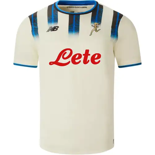 New Balance FW25 Atalanta BC Away Short Sleeve Jersey Soccer Jersey Men's