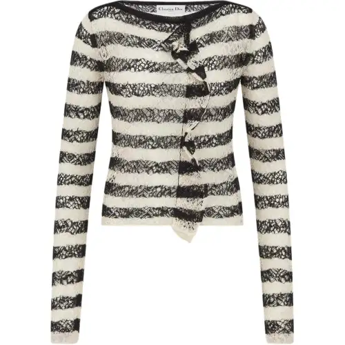 DIOR Knitwear Women's Multicolor Crew Neck Moderate