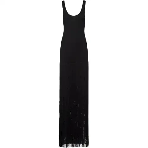 PRADA SS23 Sleeveless Dress Women's Black
