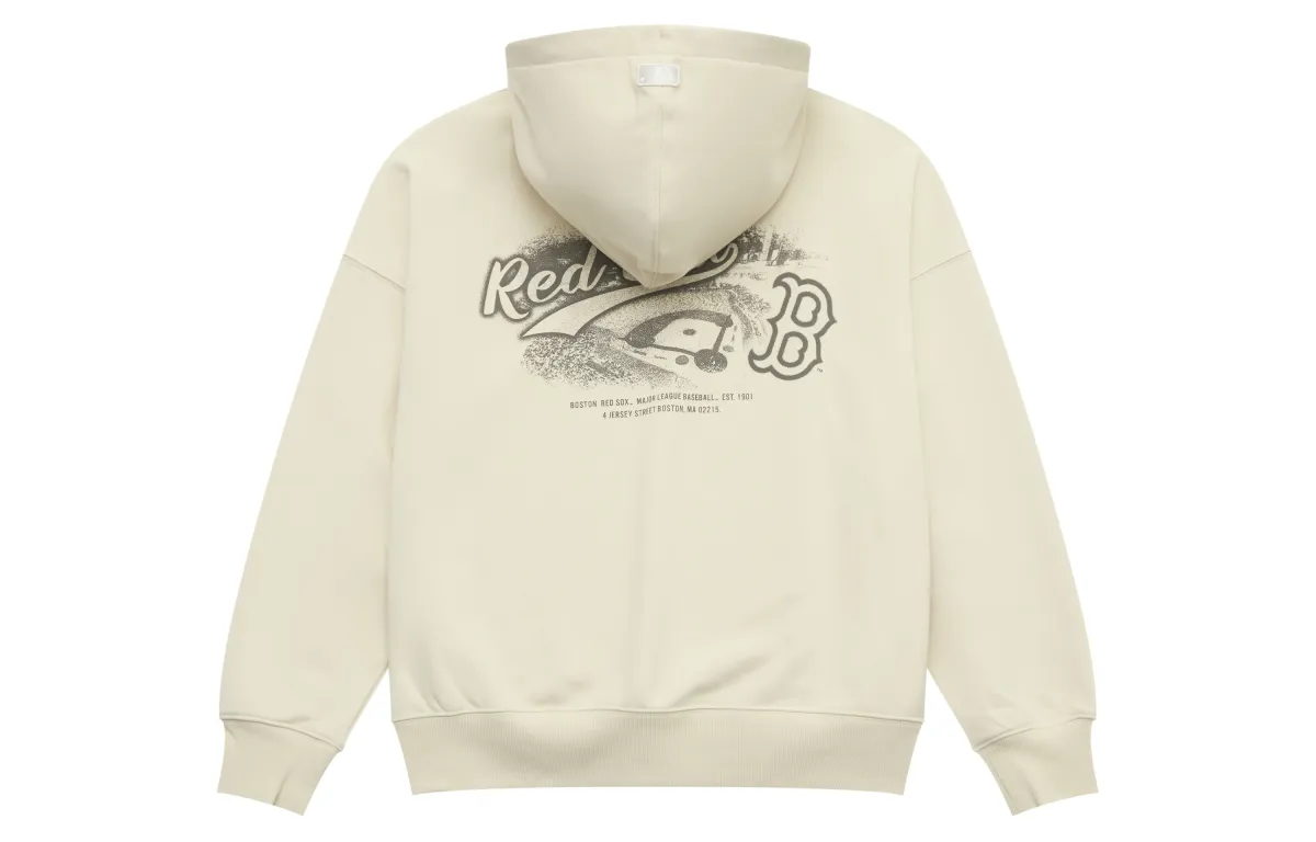 MLB Boston Red Sox Basic Collection 25FW Sweatshirt Unisex Standard Ivory