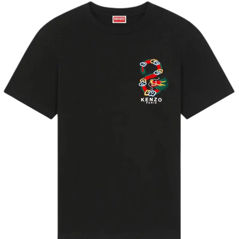 KENZO T Shirts Men's Crew Neck Moderate Straight Fit