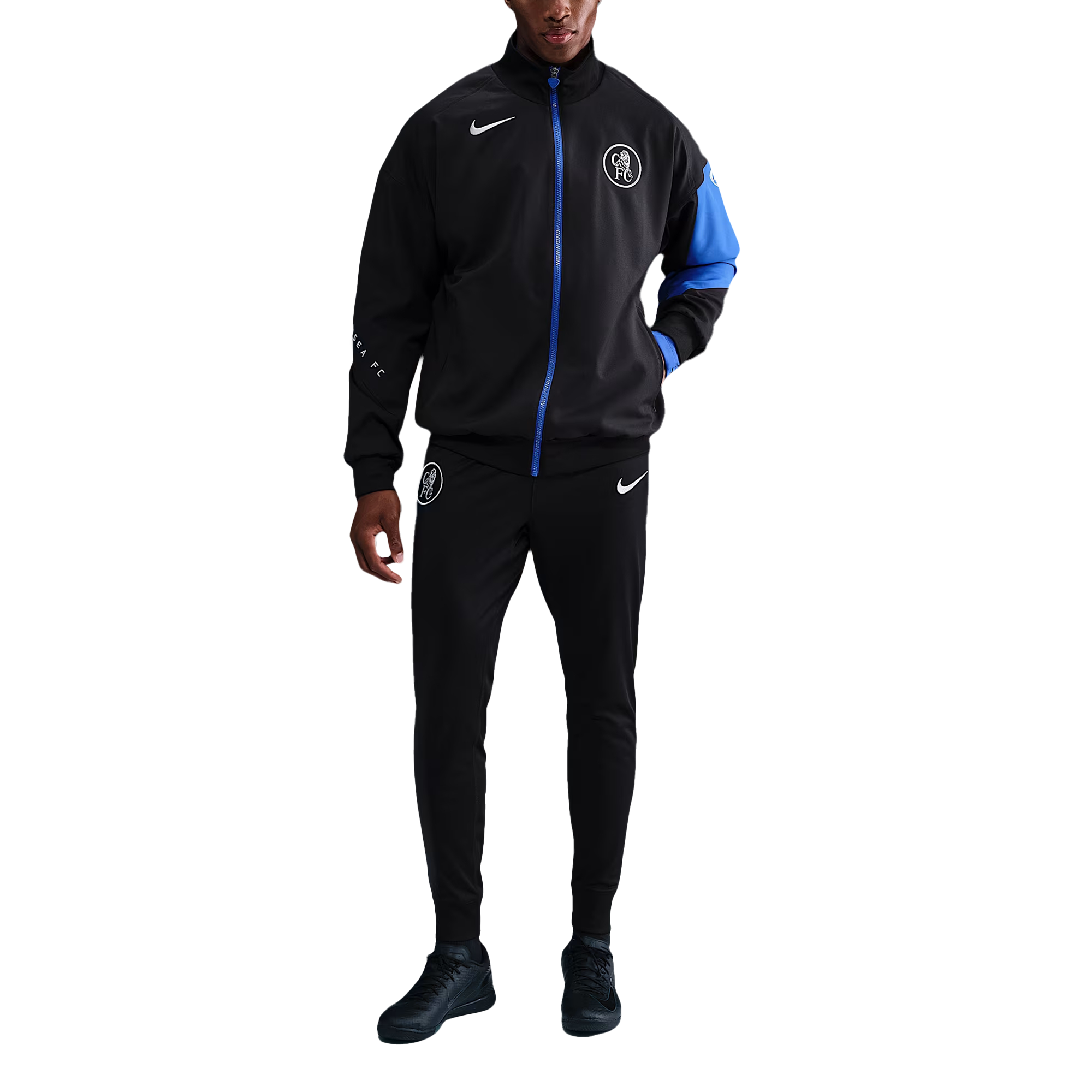 Мужская куртка Nike Dri-Fit FW25 Total 90 Anthem Chelsea F.C. Strike Third (черная)