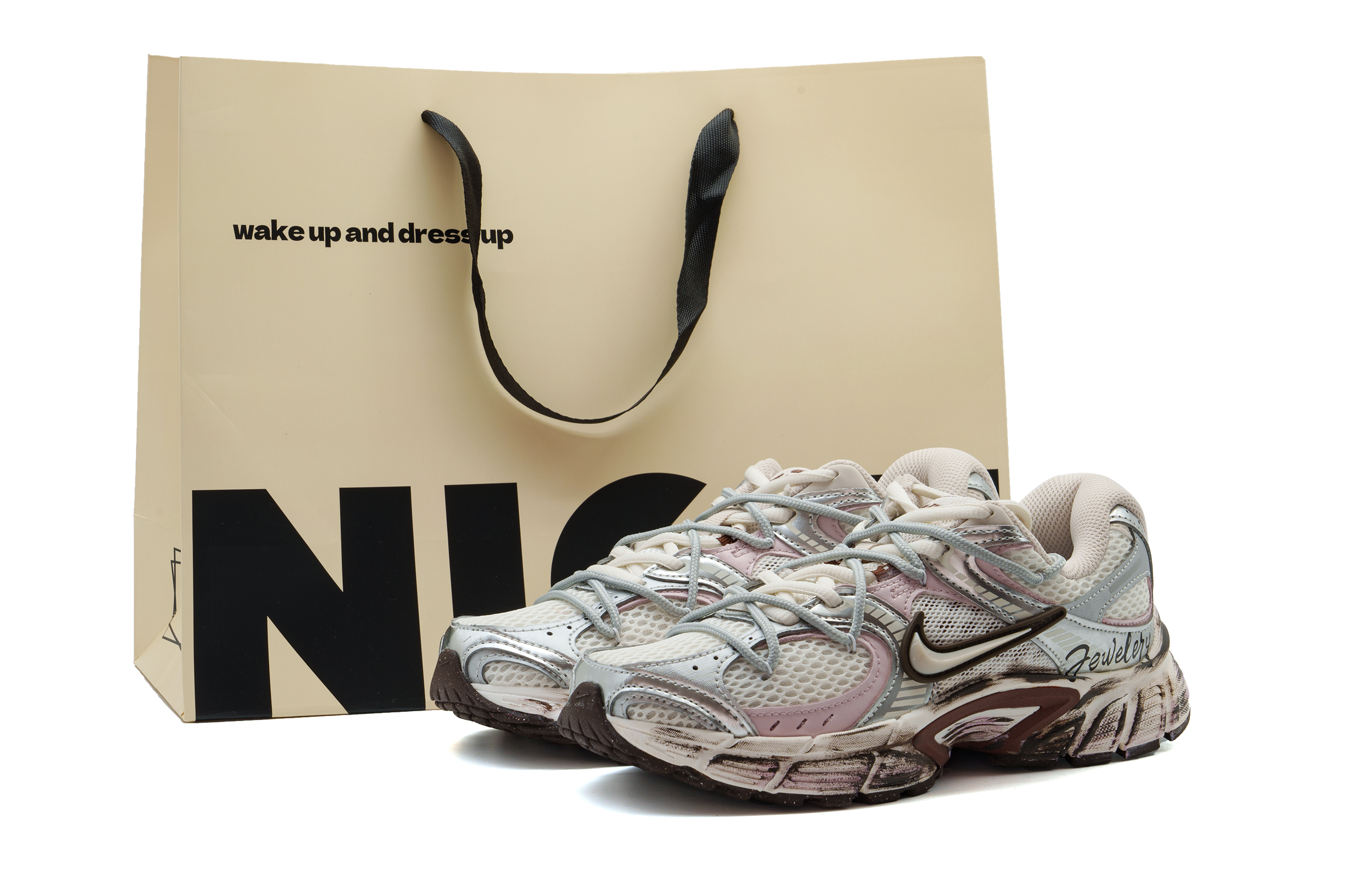 Nike V5 RNR Lightweight Low top Running Shoes Unisex Gray