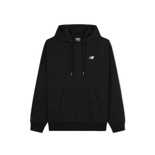 New Balance Sweatshirts Men's Black Hooded Moderate