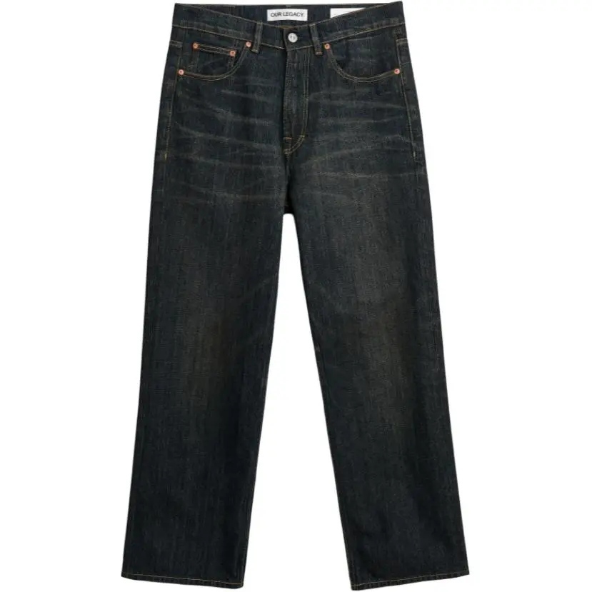 Our Legacy chain-twill jeans
