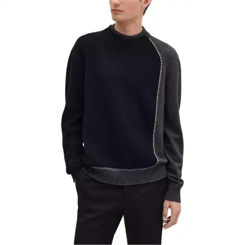 HERMES Sweaters Men's Ocean Crew Neck Moderate