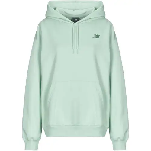 New Balance Sweatshirts Women's Green Hooded Moderate