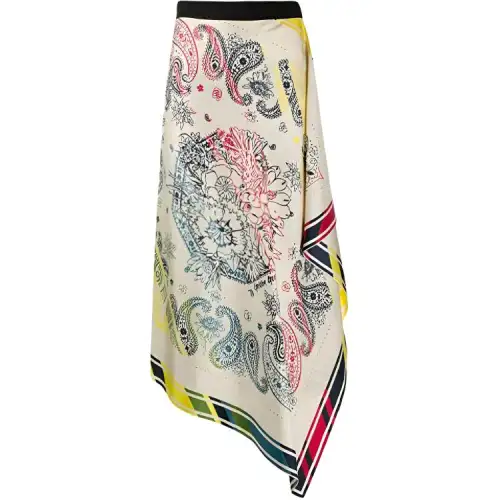 Golden Goose Casual Long Skirts Women's Multicolor Moderate Long A Line Skirt