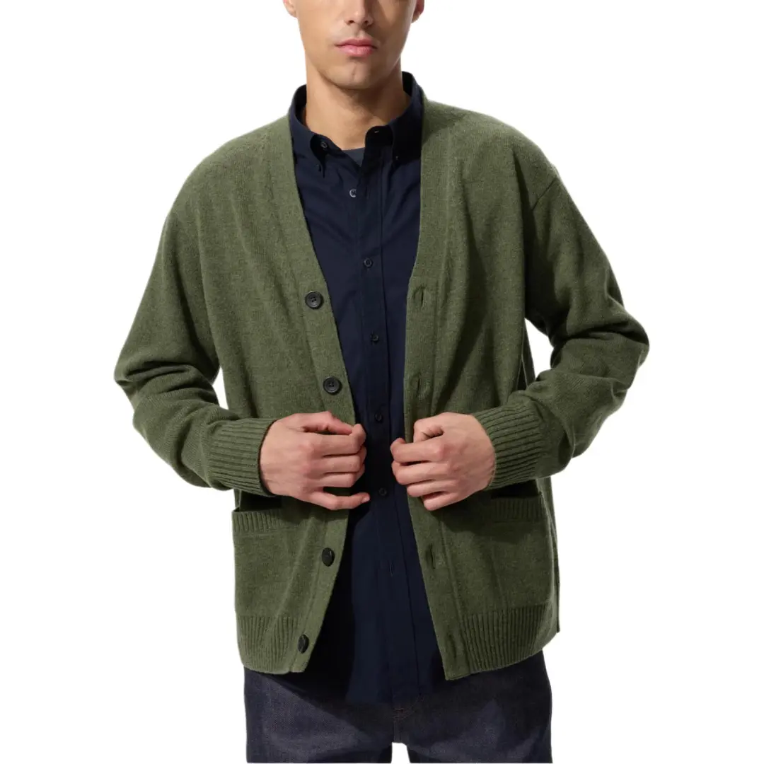 UNIQLO Sweater Unisex Olive Green