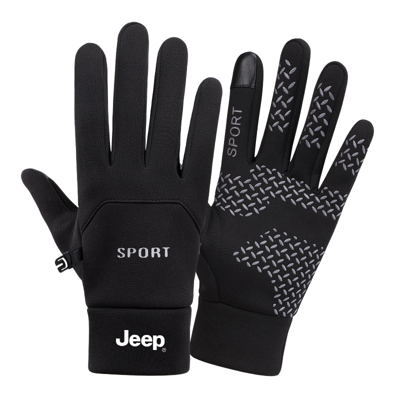 Мужские перчатки Jeep (черные)