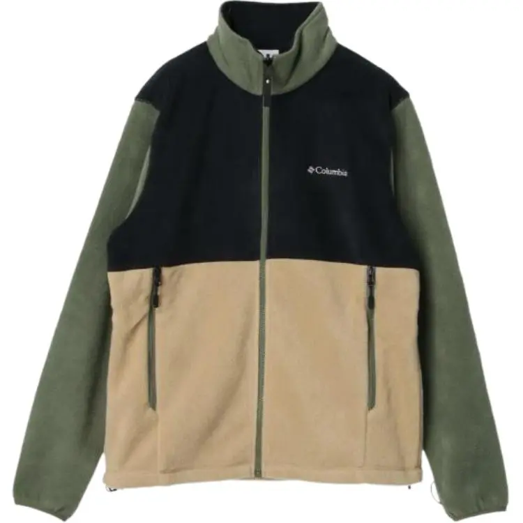 Columbia Jackets Men's Green Stand Collar Moderate Other
