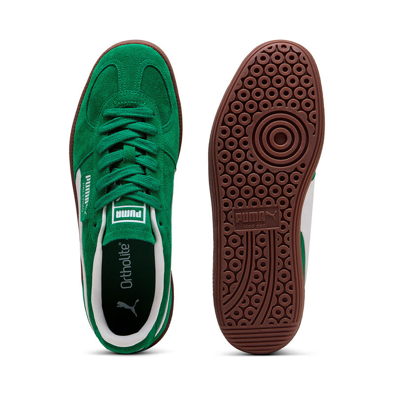 PUMA Palermo Low top German Army Trainers Unisex Green White