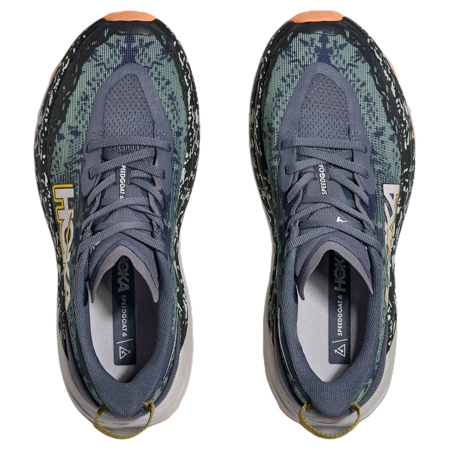 HOKA ONE ONE Speedgoat 6 Breathable Support Trail Running Shoes Women’s Gray