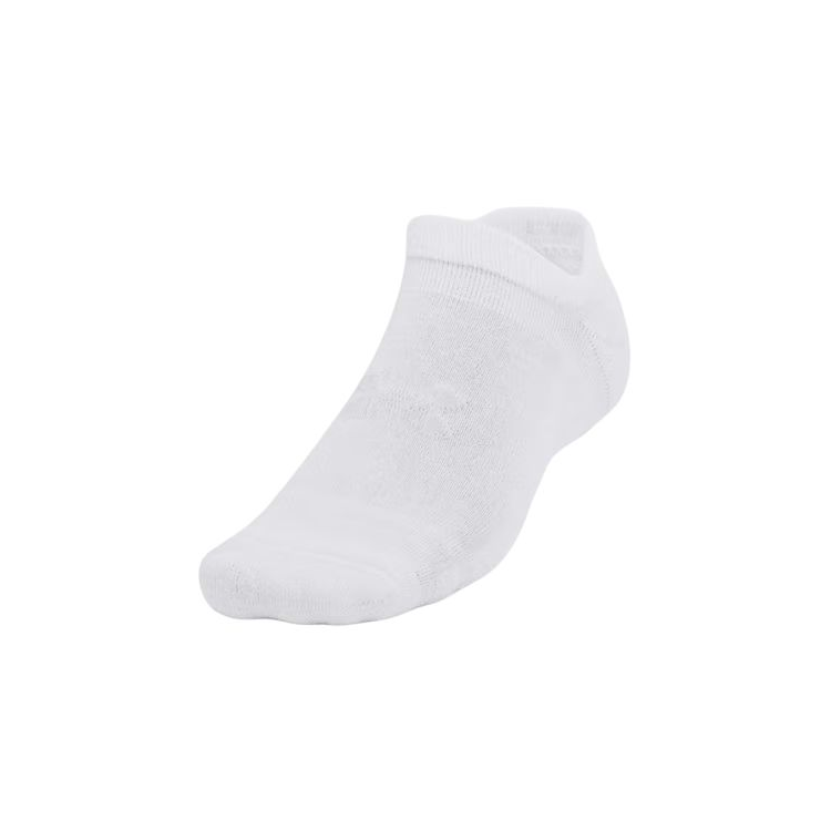 Under Armour Essential Cushion Ankle Socks Unisex 6 Pack White