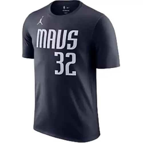 Jordan Apparel T Shirts Men's Marine Blue Crew Neck Straight Fit