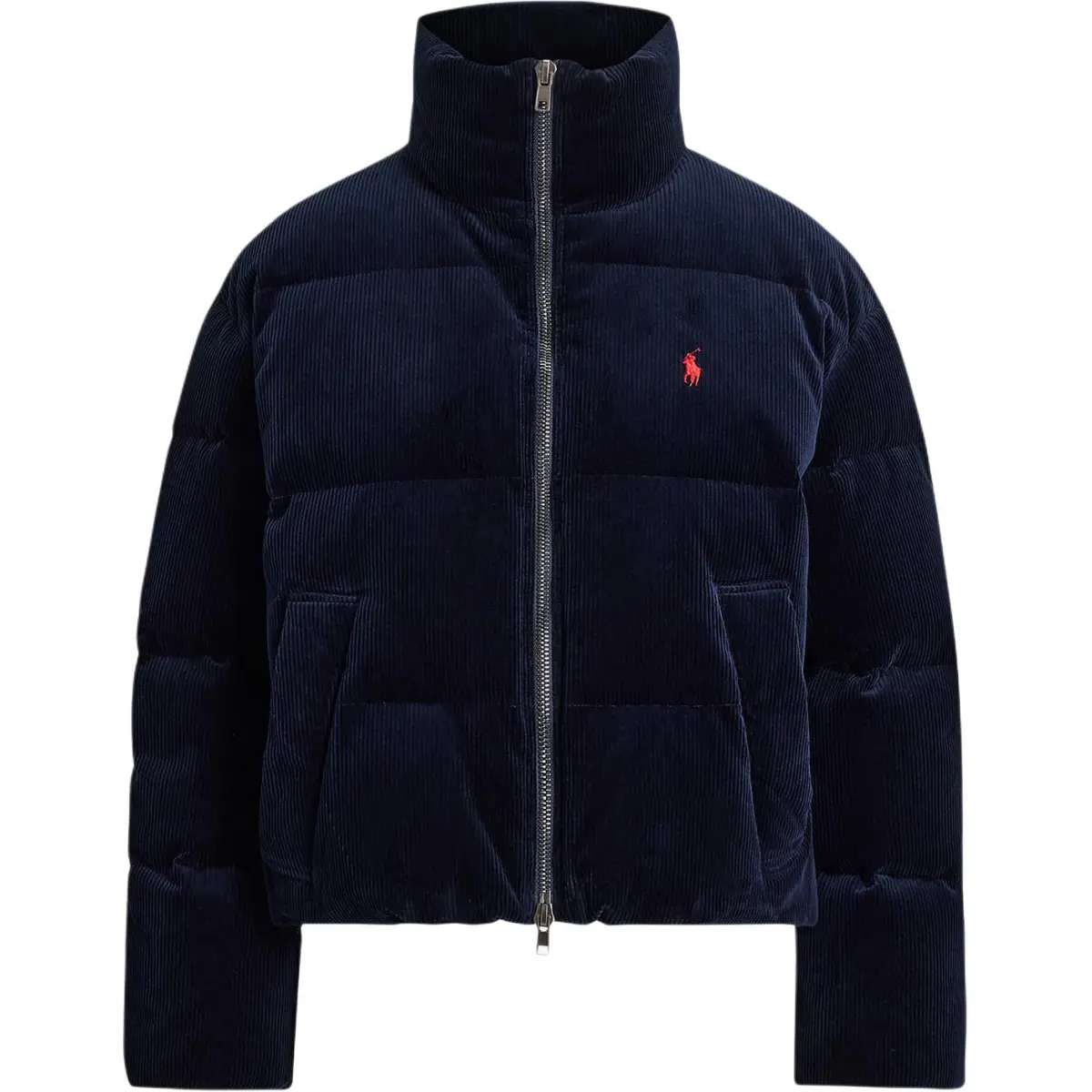 Polo Ralph Lauren FW25 Down Jacket Loose Fit Women's Marine Blue