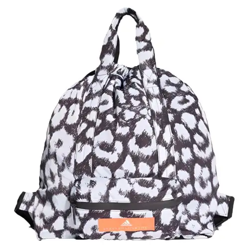 Adidas Polyester Fitness Shoulder Bag Backpack Regular Women's Black White