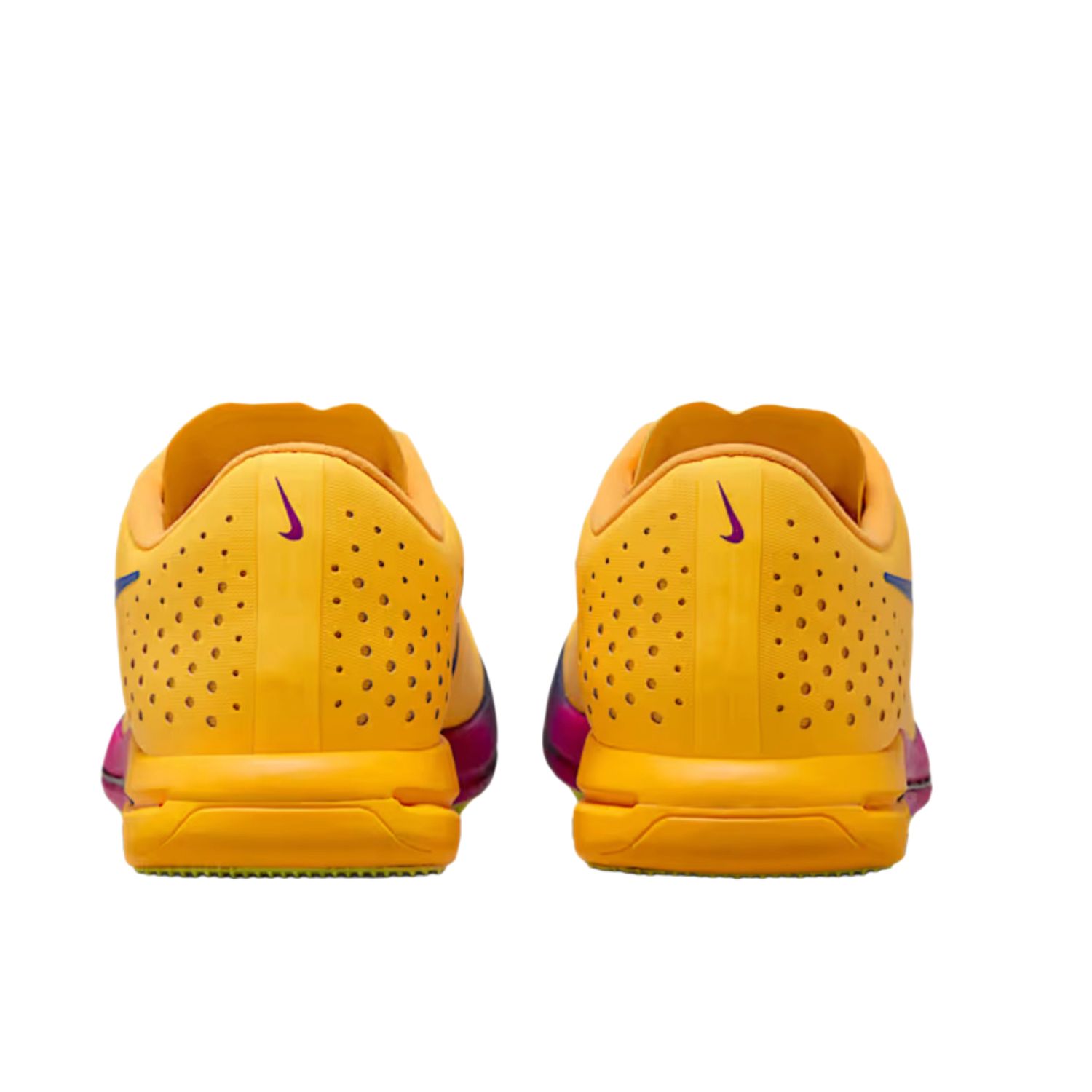 Nike Triple Jump Elite 3 Abrasion Resistant Low top Running Shoes Unisex Yellow Blue