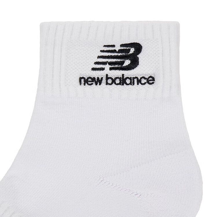 New Balance Ankle Socks Unisex 1 Pack White