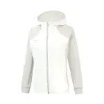 Li Ning Sweatshirts Women's Gravel White/Ivory Hooded Moderate Cardigan