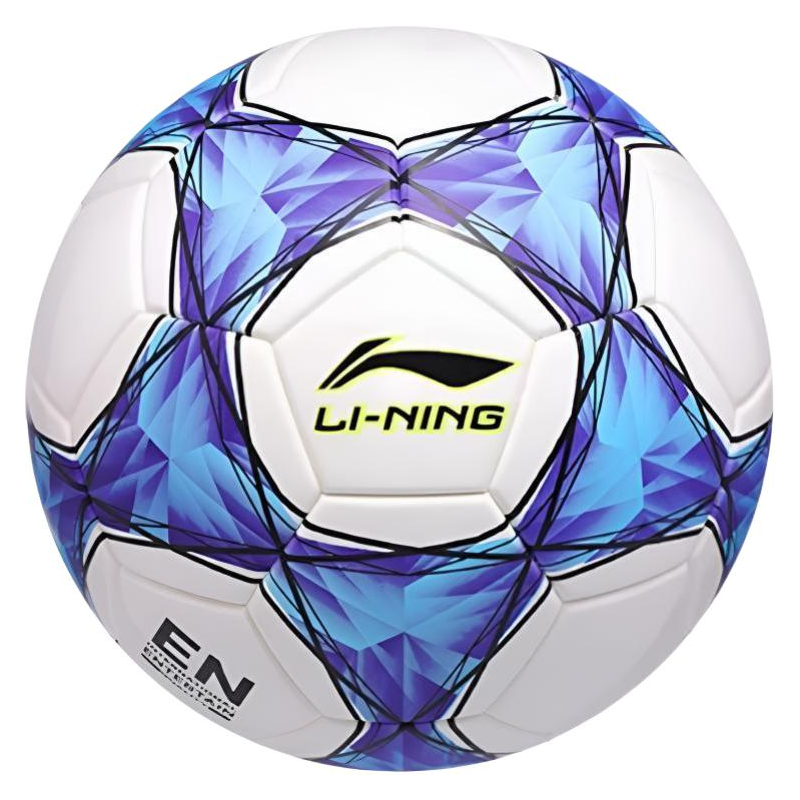 Li Ning Size 45 Soccer Ball TPU Seamless Thermal bonding Unisex Blue White