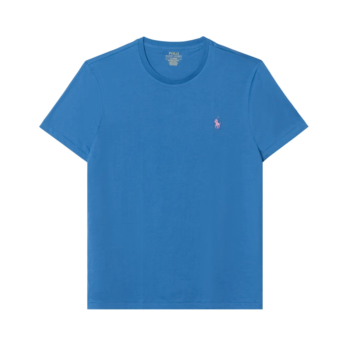 Polo Ralph Lauren SS23 T Shirt Custom Slim Fit Men's Blue