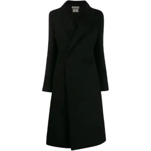 Bottega Veneta Coats Women's Black Lapel Moderate