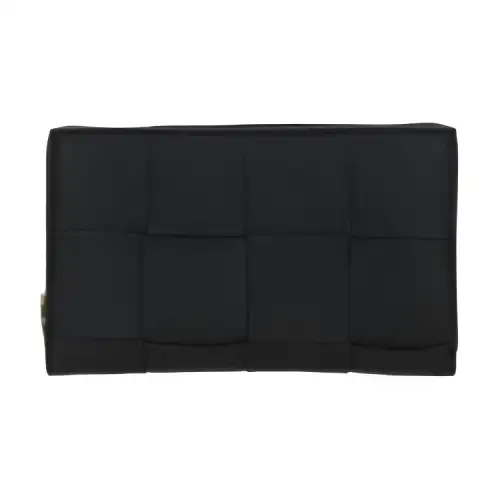Bottega Veneta Calfskin Wallet Women's Black