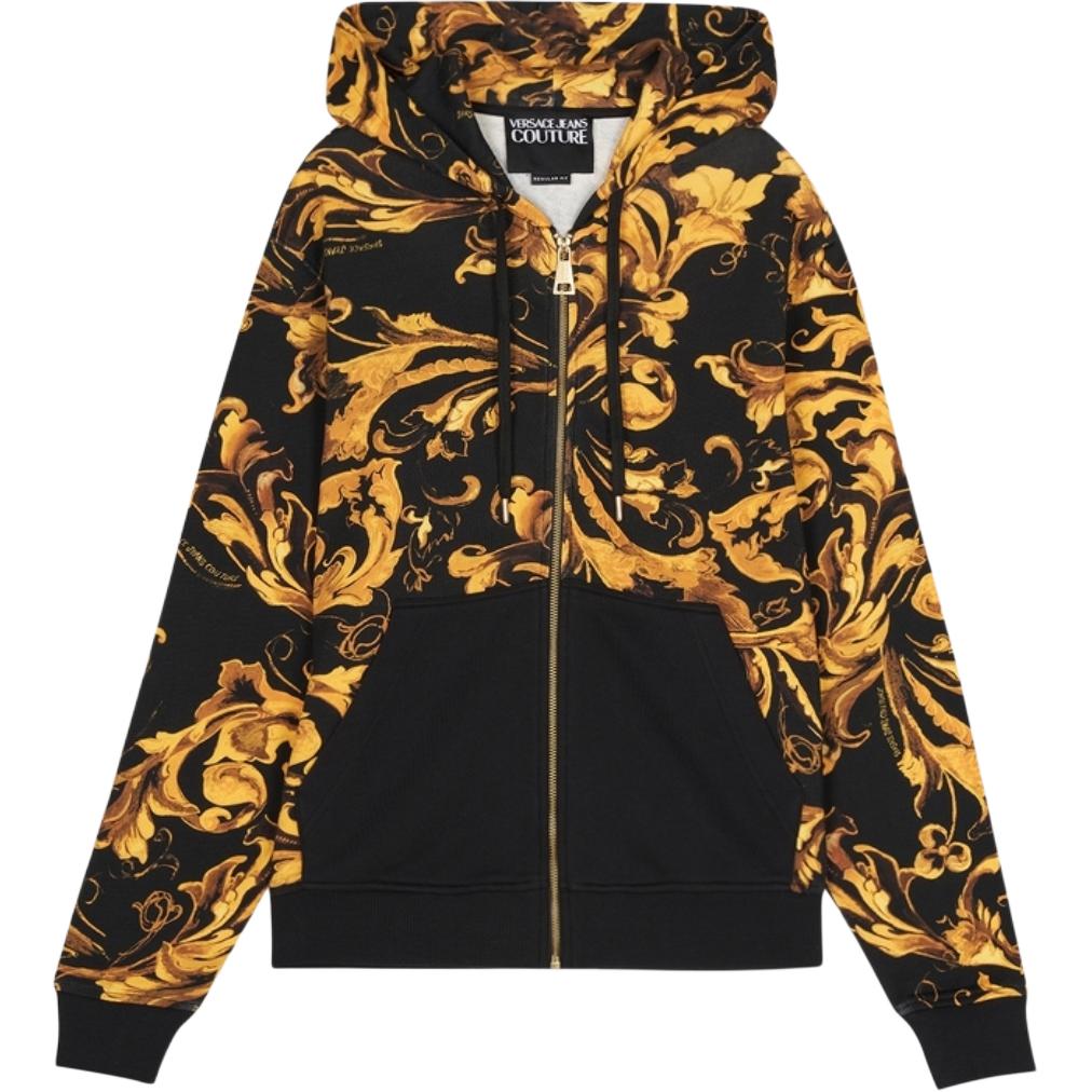 Мужская куртка Versace Jeans Couture Baroque (черная)