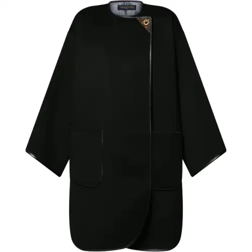 LOUIS VUITTON Double Face Toggle Detail Coat
