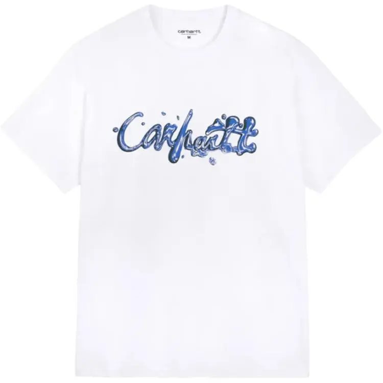Carhartt WIP FW25 S/S EMERSON T SHIRT White T Shirt Men's