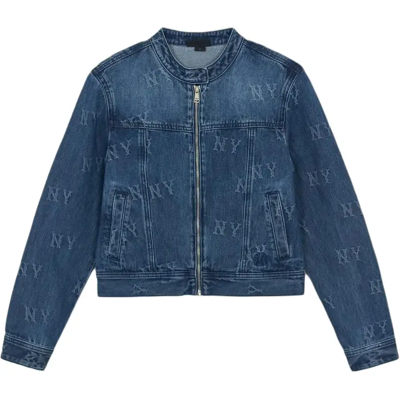 MLB Jackets Women's Blue Crew Neck Moderate