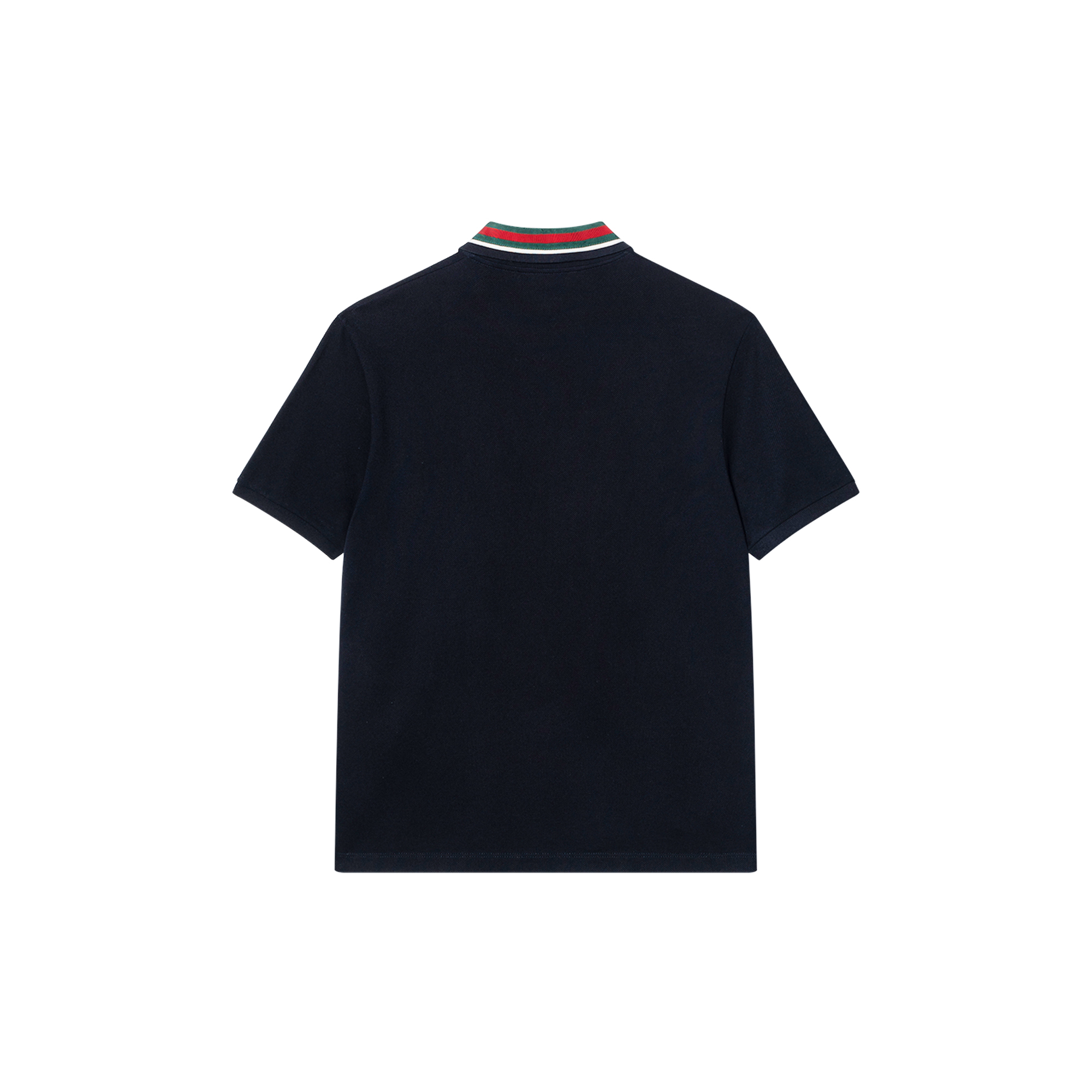 Мужская футболка Gucci Polo (темно-синяя) — фото 2