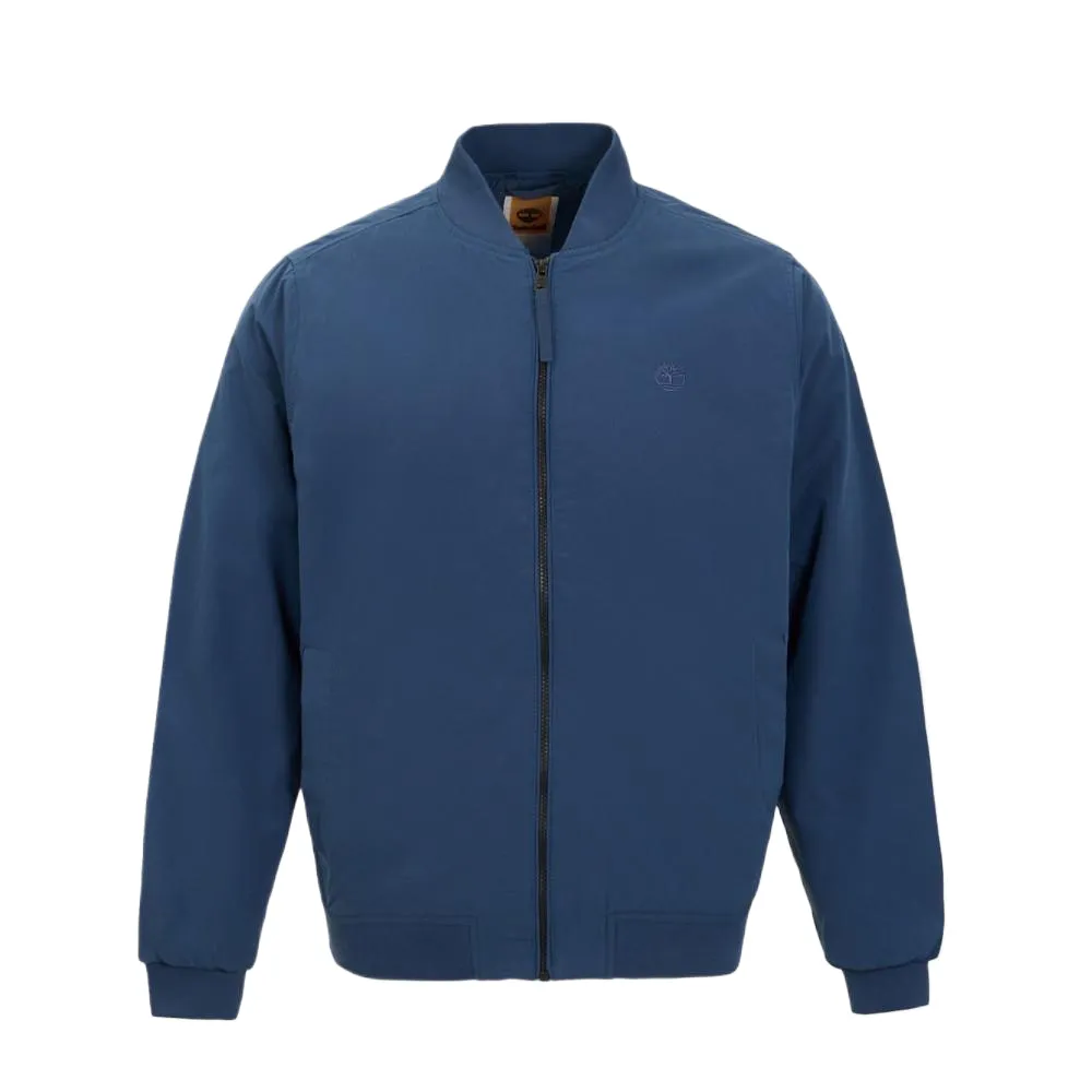 Timberland Jackets Men's Blue V-neck Moderate Other