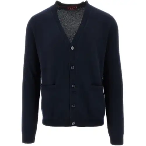 Gucci V-Neck Knitted Cardigan