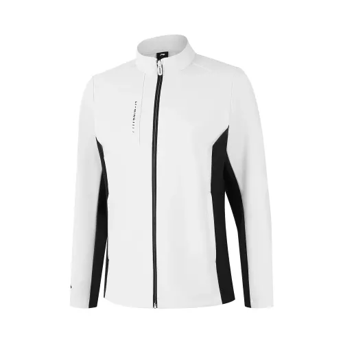 Li Ning Jackets Women's White Birch Gray/Black Stand Collar Moderate Other