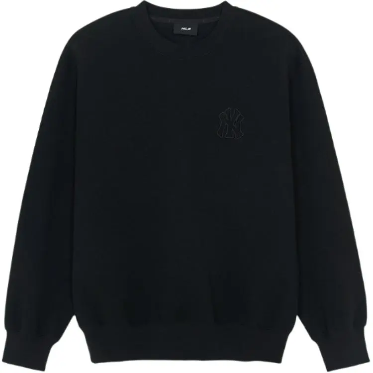 MLB Sweatshirts Men's Black Crew Neck Moderate