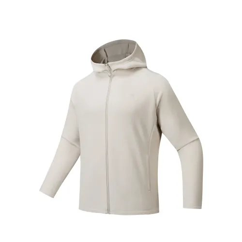 Anta T Shirt Unisex Wheat Grain Gray