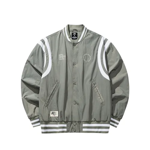 ANTA Jackets Men's Mocha Coffee Baseball Collar Moderate Other