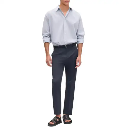HERMES SS25 Suit Pants Men's Ocean