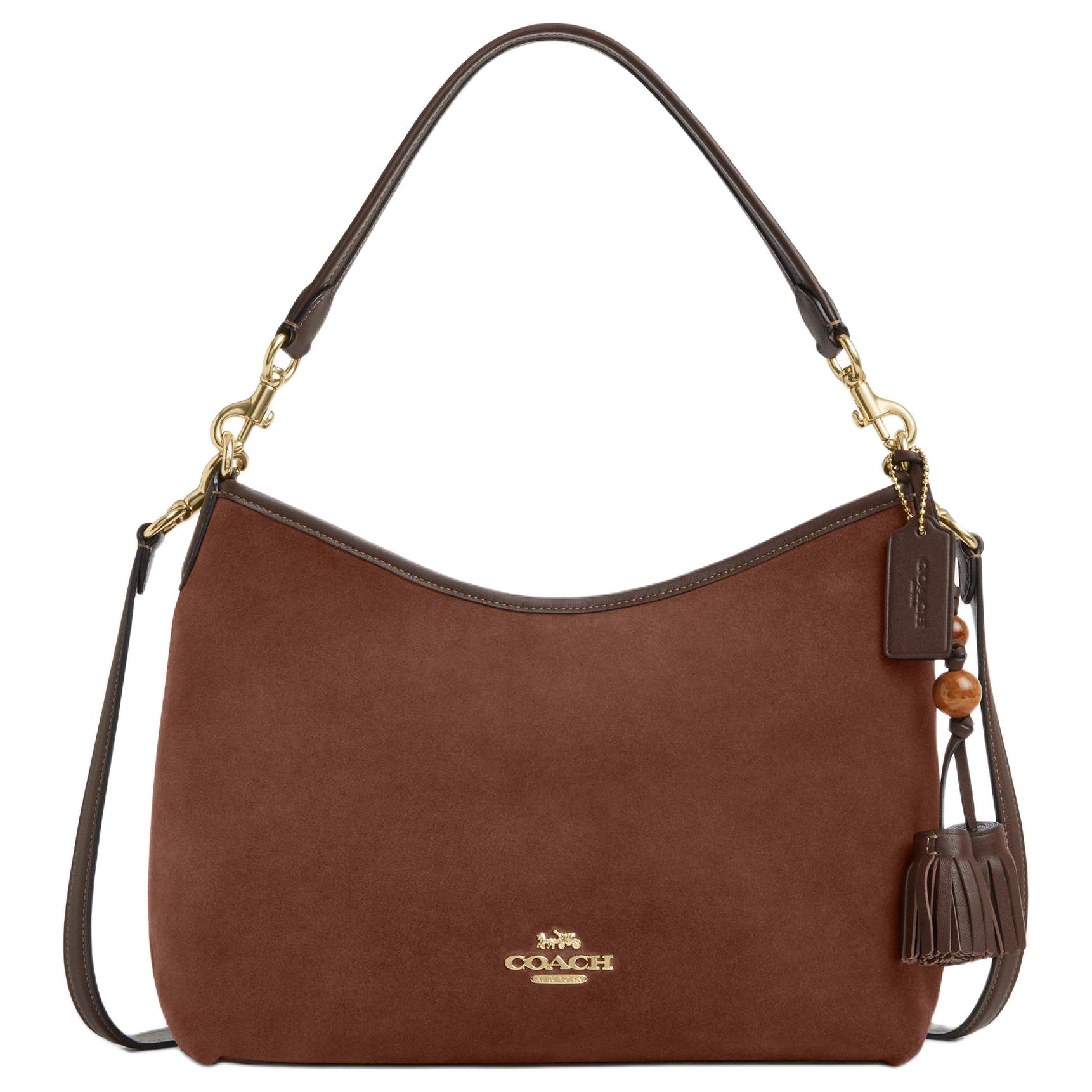 Женская сумка COACH Laurel 31 (коричневая)
