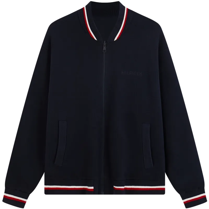 Tommy Hilfiger Knitwear Men's Navy Blue DW5 Moderate Cardigan