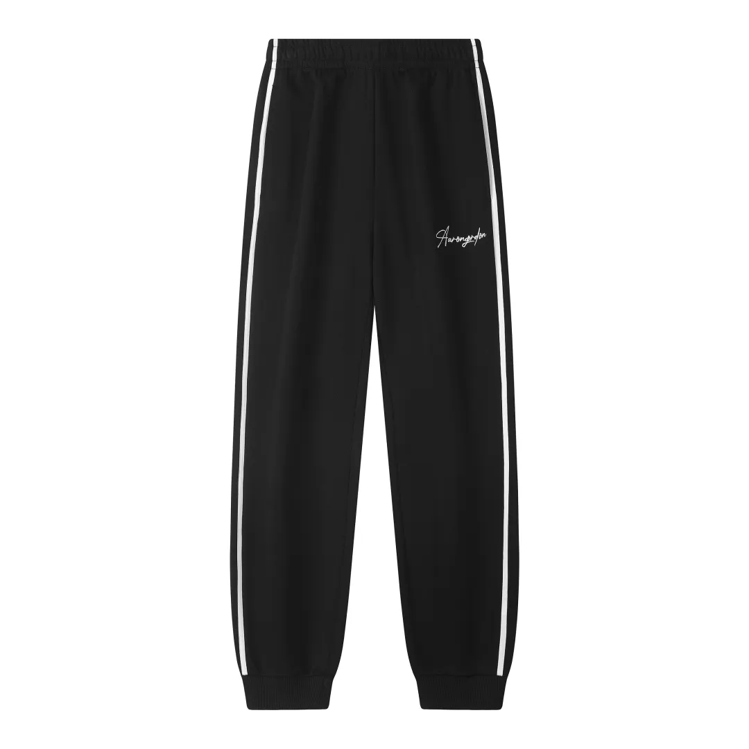 361° Knitted Sweatpants Unisex Moderate Cuffed Pants