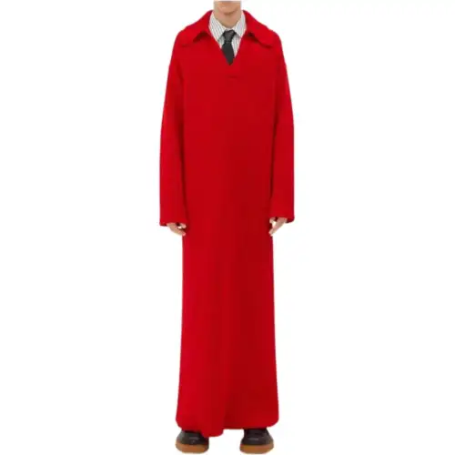 Bottega Veneta Knitwear Men's Red Lapel Moderate Other