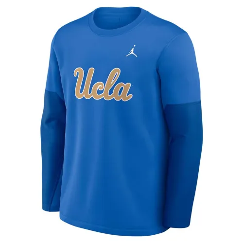 Jordan Ucla Sideline Coach Men's Jordan Brand Therma FIT College Long Sleeve T Shirt