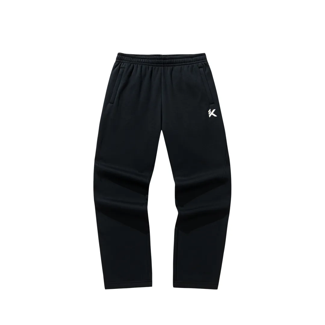 Anta Knitted Sweatpants Men's Basic Black